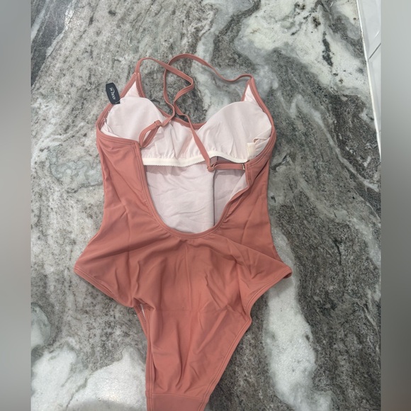 ADORE ME Chic Pink One-Piece Swimsuit, Size:S - Picture 4 of 7